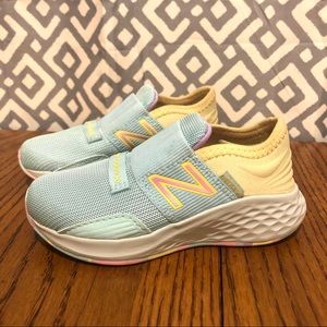 Girls New Balance Slip On Sneakers, 7.5